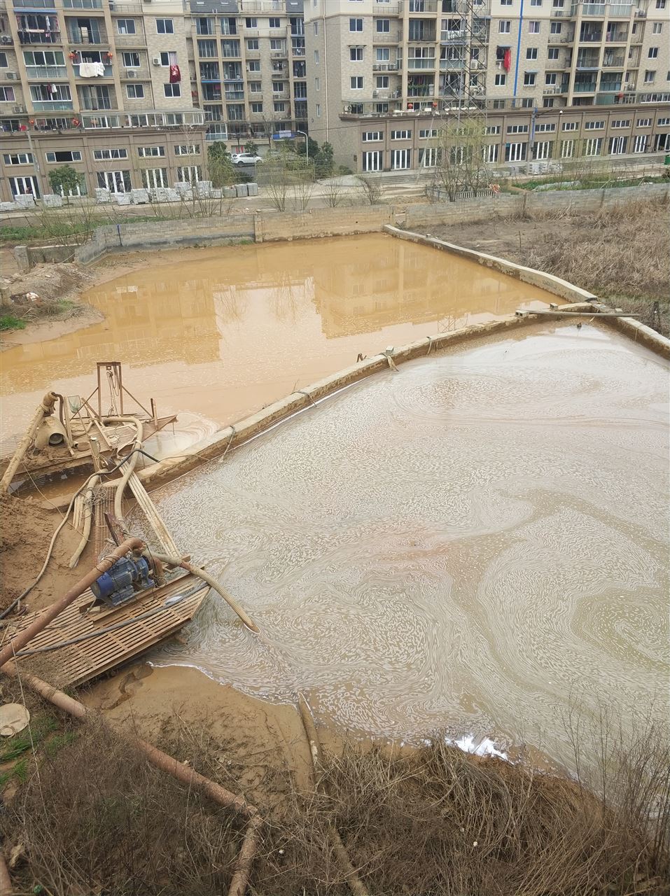 长春沉淀池淤泥清理-厂区废水池淤泥清淤